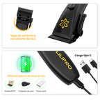 Máquina de Cortar Cabello Profesional con Hoja Cerámica DLC, Palanca Ajustable y Motor 7.000 RPM • LILIPRO L13
