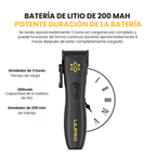 Máquina de Cortar Cabello Profesional con Hoja Cerámica DLC, Palanca Ajustable y Motor 7.000 RPM • LILIPRO L13
