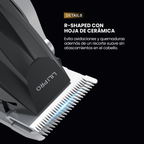 Máquina de Cortar Cabello Profesional con Pantalla LCD, Cuchillas Ajustables y Motor Silencioso • LILIPRO L27