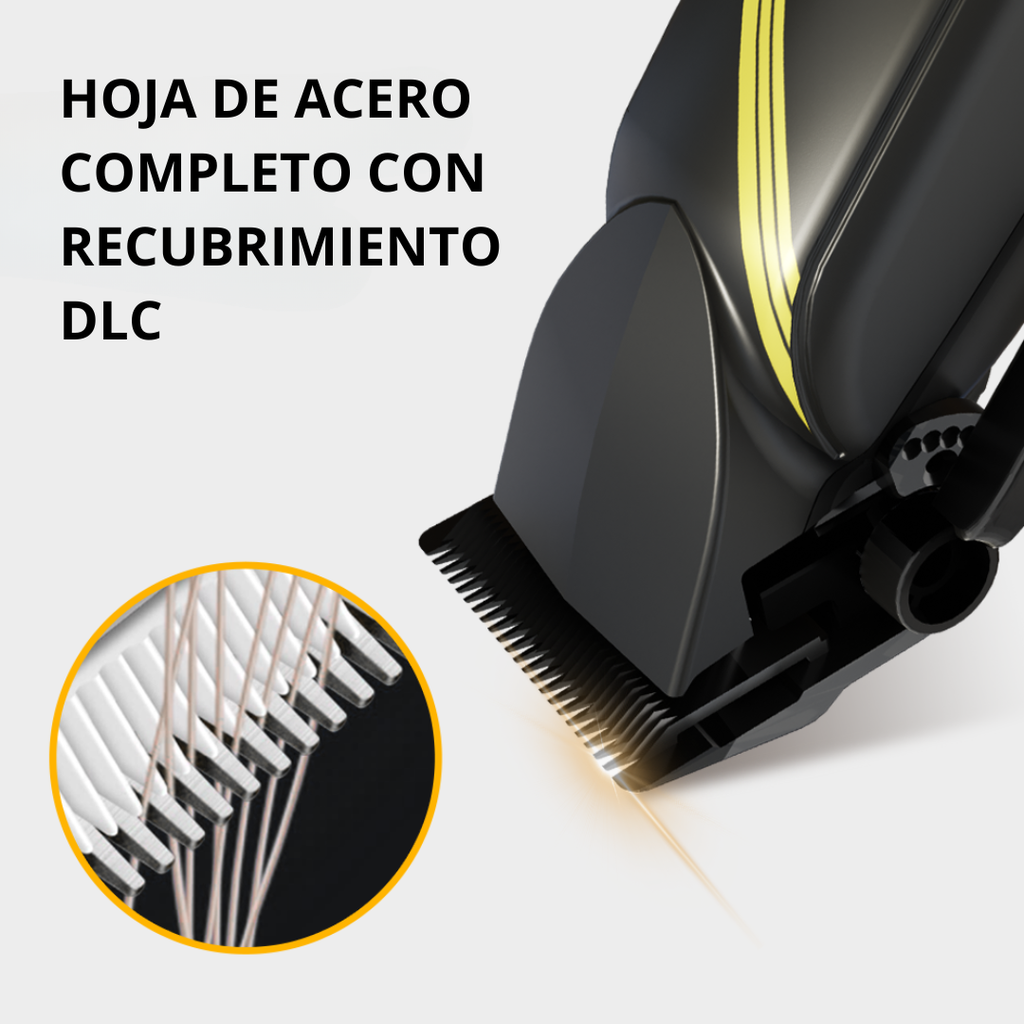 Máquina de Cortar Pelo Profesional Motor 8.000 RPM HOJA DLC • LILIPRO L4