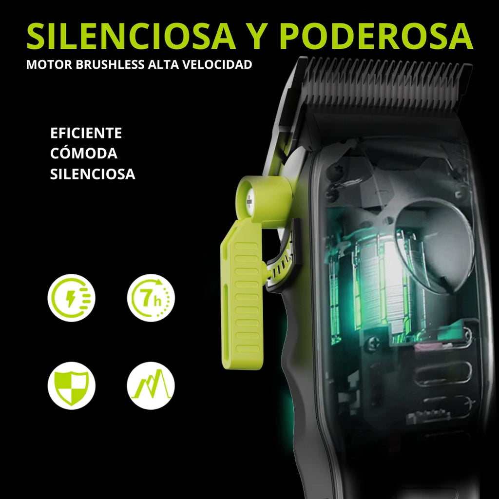 Máquina de Cortar Pelo Profesional con Batería Extraíble • LILIPRO L52