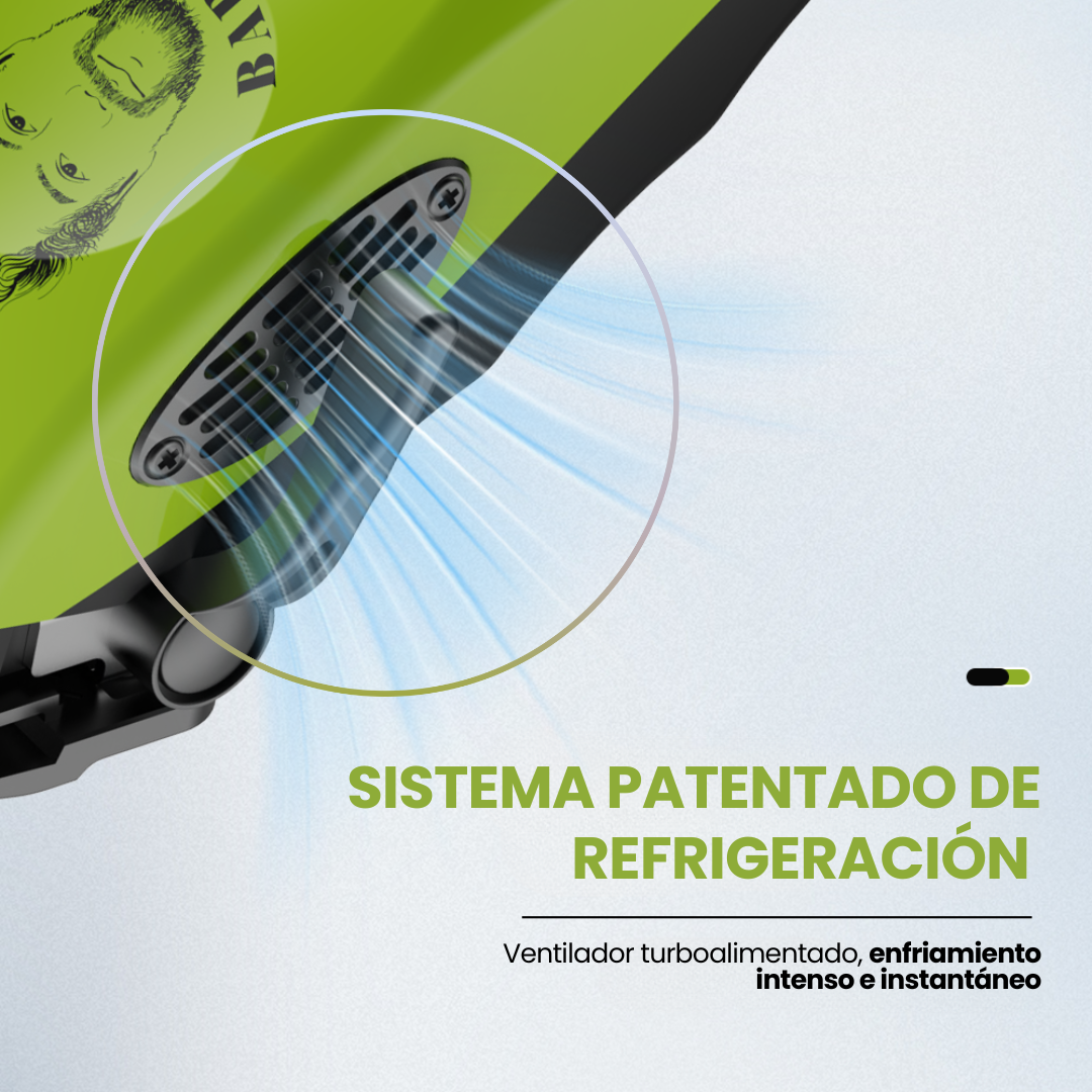 Máquina de Cortar Cabello Profesional con Motor Magnético 10.000 RPM y Hoja DLC de Alta Precisión • LILIPRO L60