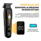 Perfiladora Profesional con Hoja Cerámica + Acero, Carga Tipo-C y Pantalla LCD • LILIPRO M20