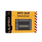 Pad de Silicona Antideslizante Resistente al Calor para Barbería y Peluquería Profesional • LILIPRO Mat Gris