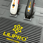 Pad de Silicona Antideslizante Resistente al Calor para Barbería y Peluquería Profesional • LILIPRO Mat Gris