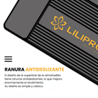 Pad de Silicona Antideslizante Resistente al Calor para Barbería y Peluquería Profesional • LILIPRO Mat Gris