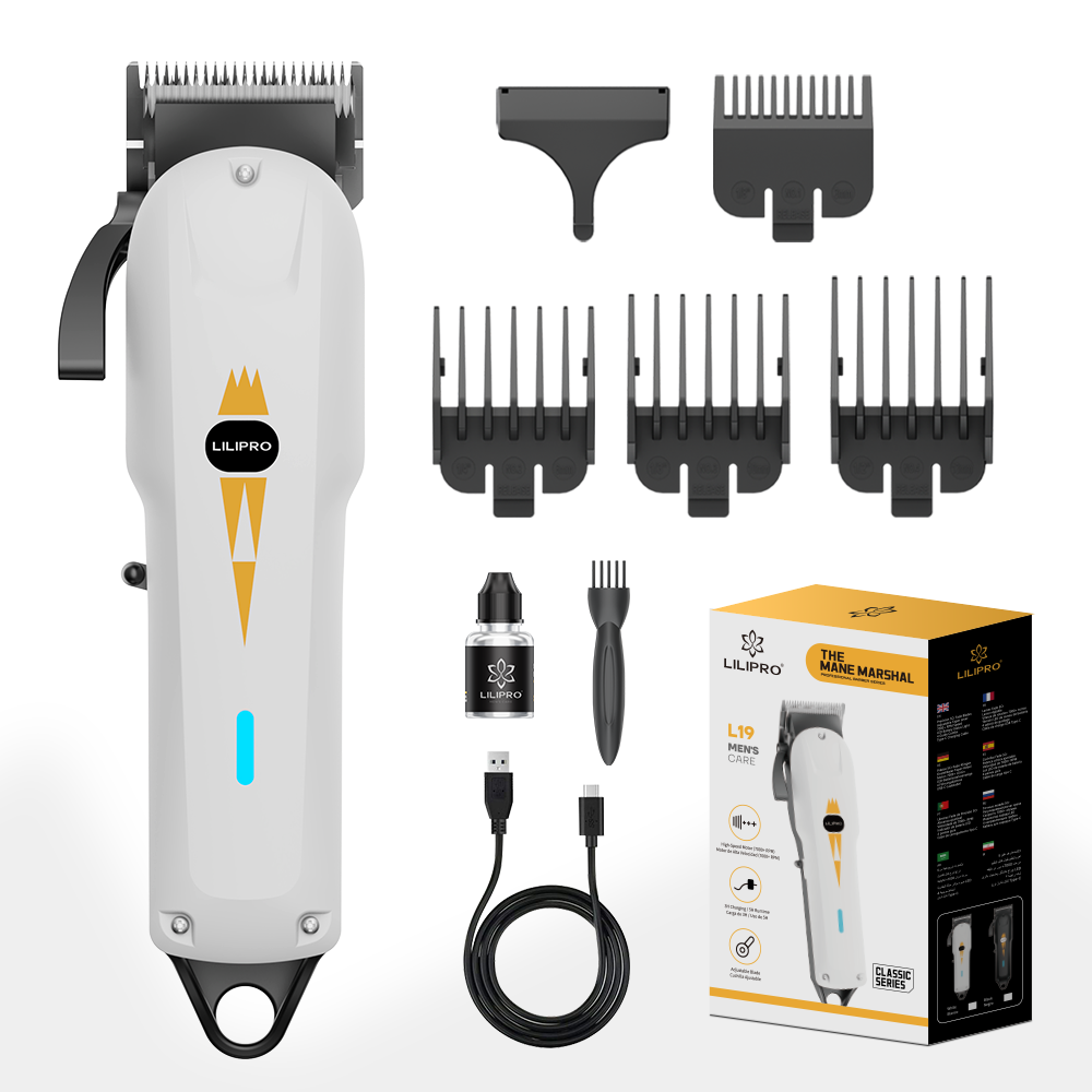 Cortadora de Pelo Profesional Inalámbrica 300 min de Autonomía LILIPRO L19