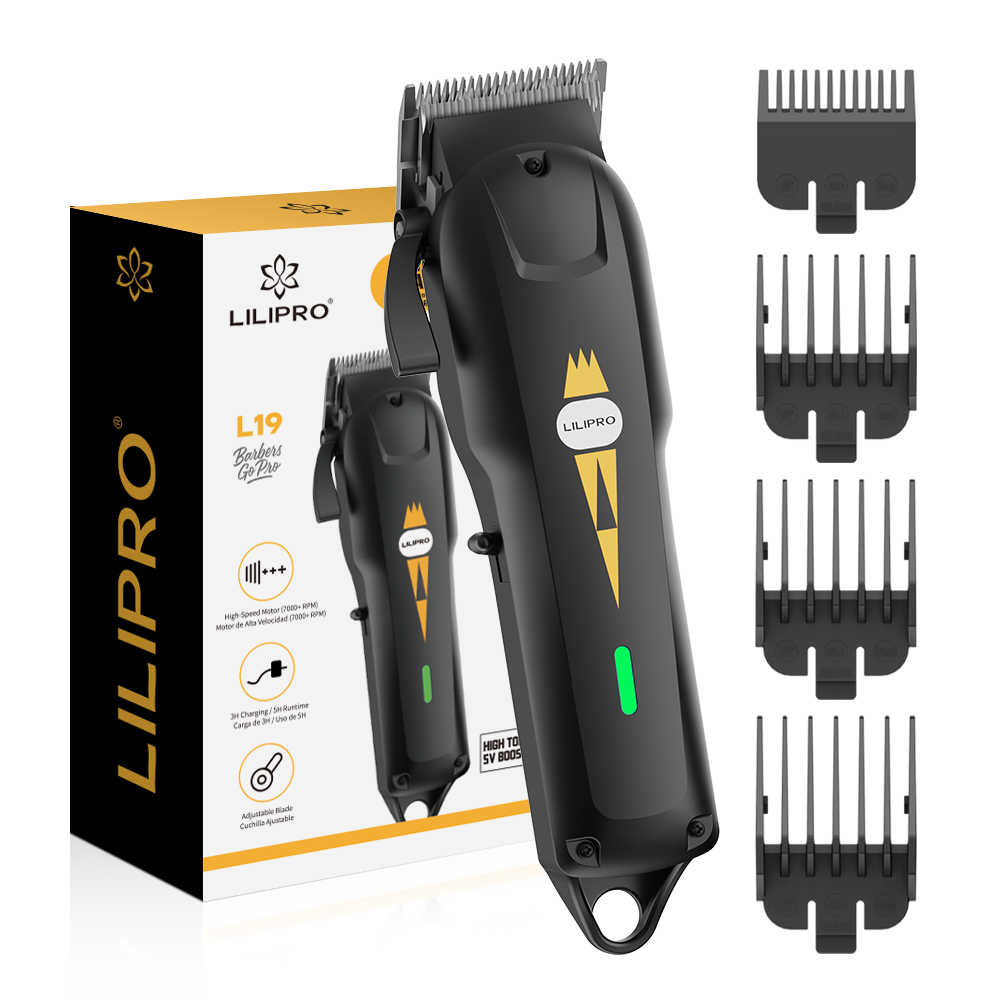 Cortadora de Pelo Profesional Inalámbrica 300 min de Autonomía LILIPRO L19