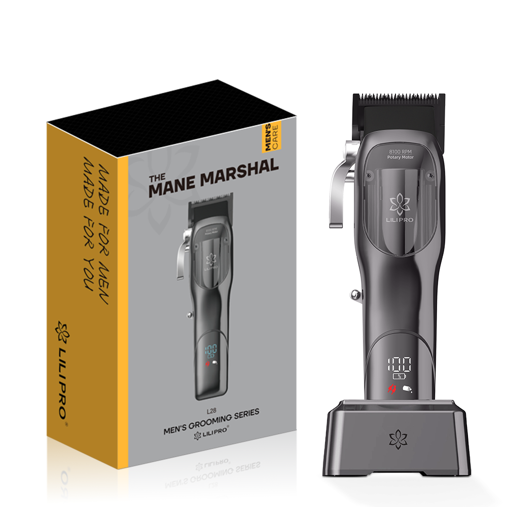 Cortadora Profesional Inalámbrica con Hoja DLC y Motor Silencioso de Alta Precisión LILIPRO L28