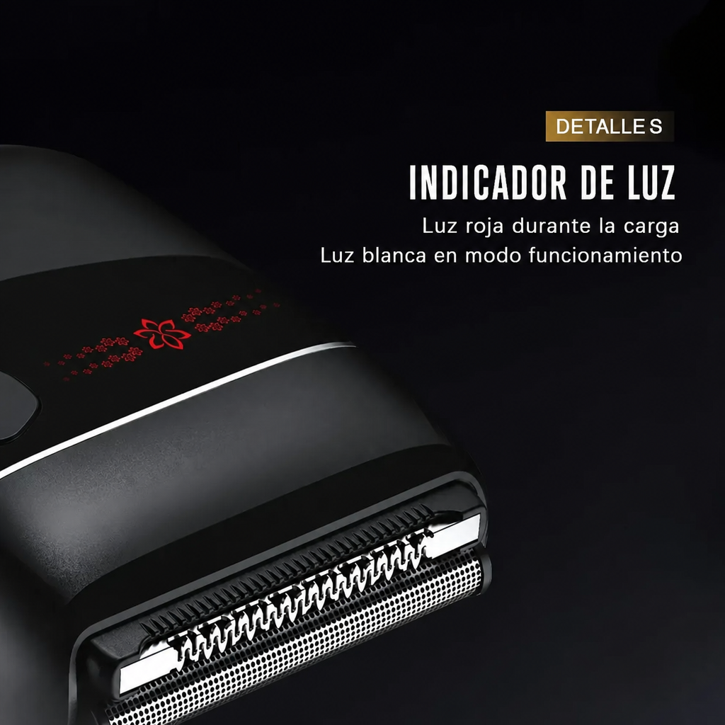 LILIPRO S1 indicador LED de batería — rojo en carga, blanco en uso