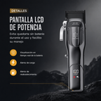 LILIPRO L28 pantalla LCD — indicador de batería en tiempo real, 180 min autonomía