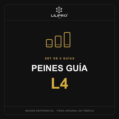 Peines guía L4 — repuesto original LILIPRO (imagen referencial)