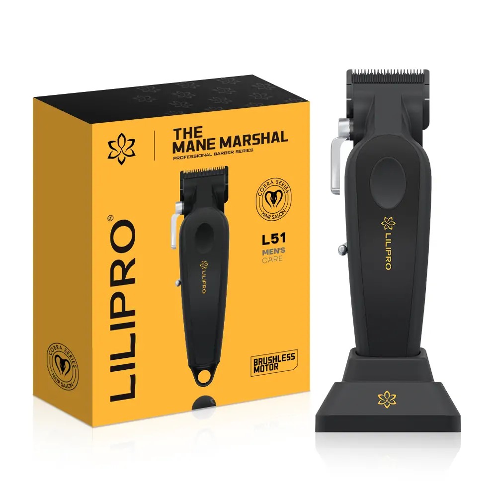 LILIPRO L51 sobre su base, con su caja al lado