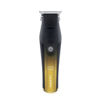 Trimmer M11, negro con degradé a dorado, de frente