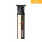 Trimmer Profesional Inalámbrico Zero Gap para Barberos con Hoja R-Shape y Pantalla LCD • LILIPRO M3