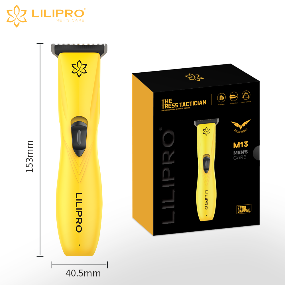 Trimmer Profesional Inalámbrico para Barberos, Motor 6.500 RPM • LILIPRO M13
