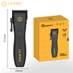 Máquina de Cortar Cabello Profesional con Hoja Cerámica DLC, Palanca Ajustable y Motor 7.000 RPM • LILIPRO L13