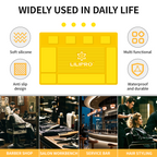 Alfombrilla Magnética Antideslizante Profesional para Barbería, Resistente al Calor y al Agua • LILIPRO Mat Mag