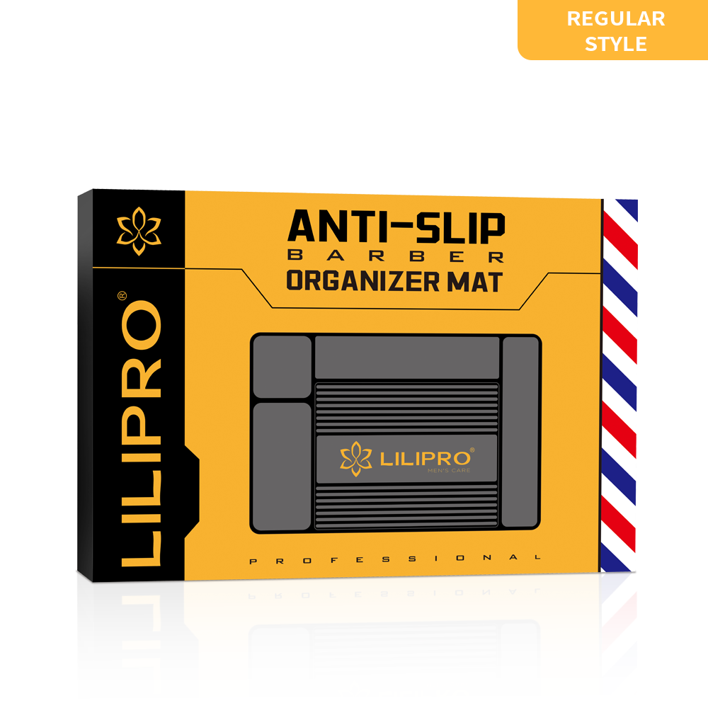 Pad de Silicona Antideslizante Resistente al Calor para Barbería y Peluquería Profesional • LILIPRO Mat Gris