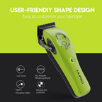 Máquina de Cortar Cabello Profesional con Motor Magnético 10.000 RPM y Hoja DLC de Alta Precisión • LILIPRO L60