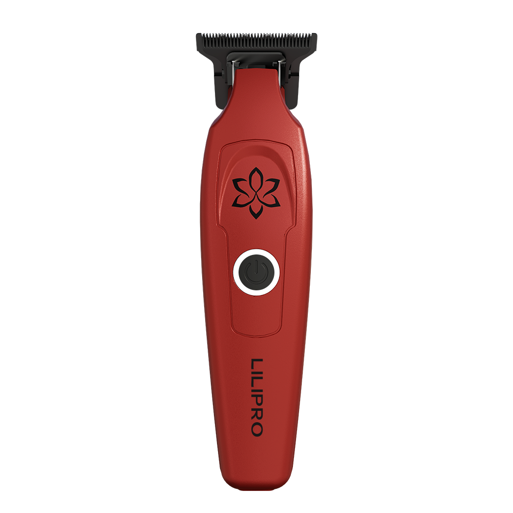 Trimmer LILIPRO M10 color Rojo — recortadora inalámbrica USB-C