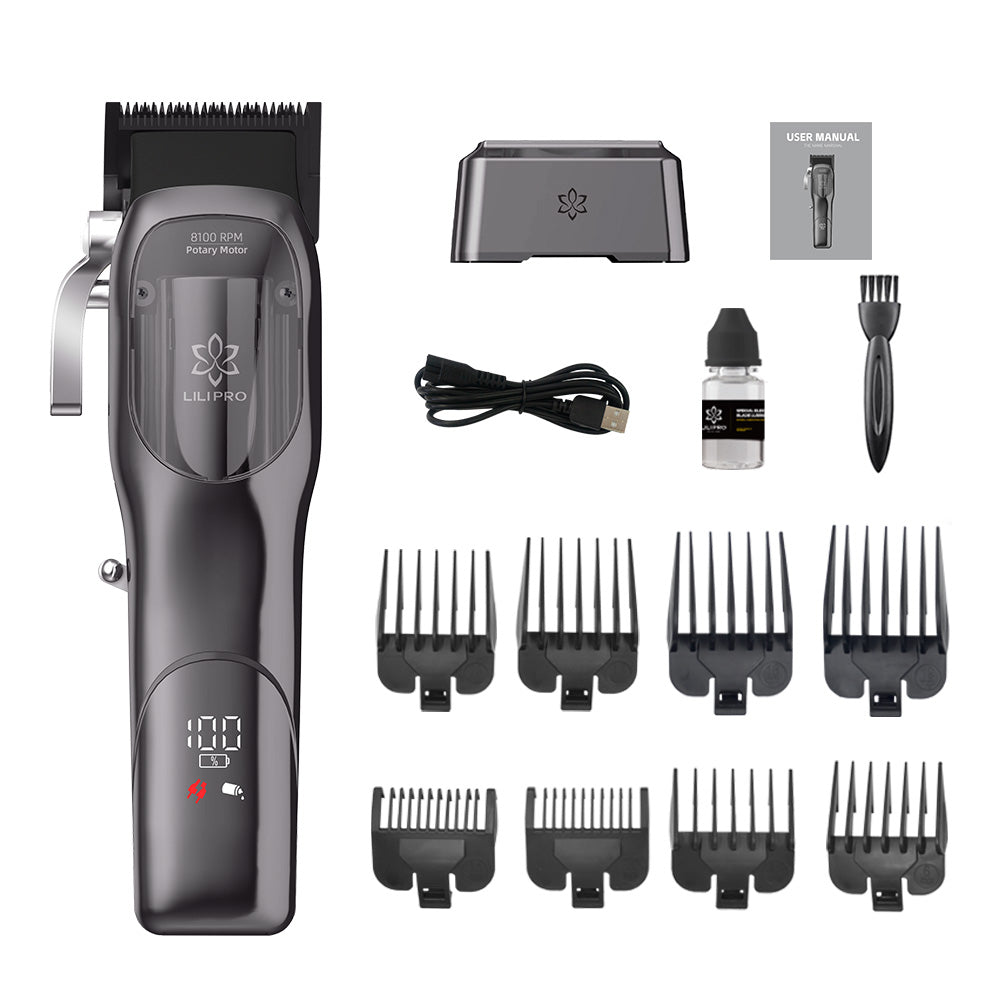 Cortadora Profesional Inalámbrica con Hoja DLC y Motor Silencioso de Alta Precisión LILIPRO L28