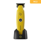 Trimmer Profesional Inalámbrico para Barberos con Hoja DLC, Carga Inalámbrica Tipo-C y Motor de Alta Precisión • LILIPRO M12