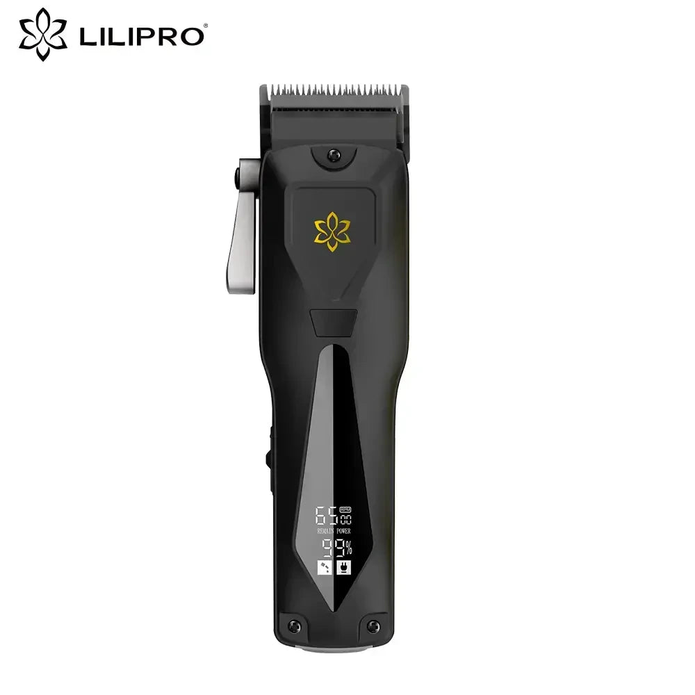 Máquina de Cortar Cabello Inteligente para Barberos con Pantalla LED y Control de Velocidad en Tiempo Real • LILIPRO L50