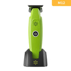 Trimmer Profesional Inalámbrico para Barberos con Hoja DLC, Carga Inalámbrica Tipo-C y Motor de Alta Precisión • LILIPRO M12